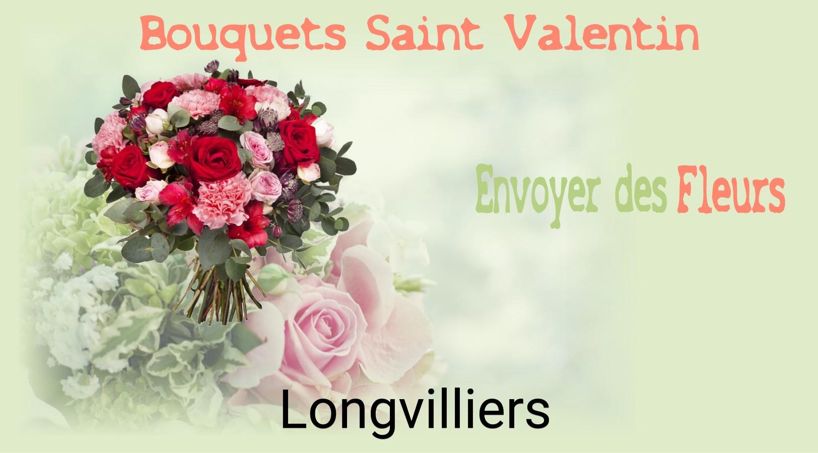 Roses de Saint-Valentin livrées à Longvilliers